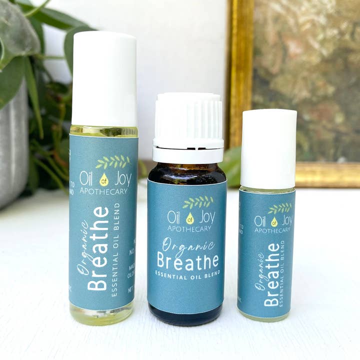 Breathe Essential Oil Blend for wholesale by Oil of Joy Apothecary