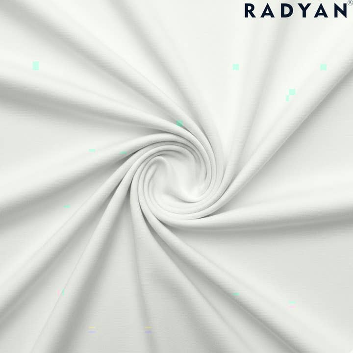 Tessuto in jersey di spandex EcoGreen riciclato per abbigliamento yoga per la vendita all'ingrosso da parte di Radyan Fabrics