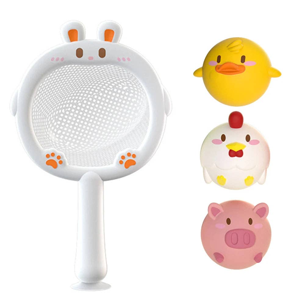 RocketBaby - Wholesale Toy Set - Kids - Set of luminous pieces for bathroom toys net and animals15
