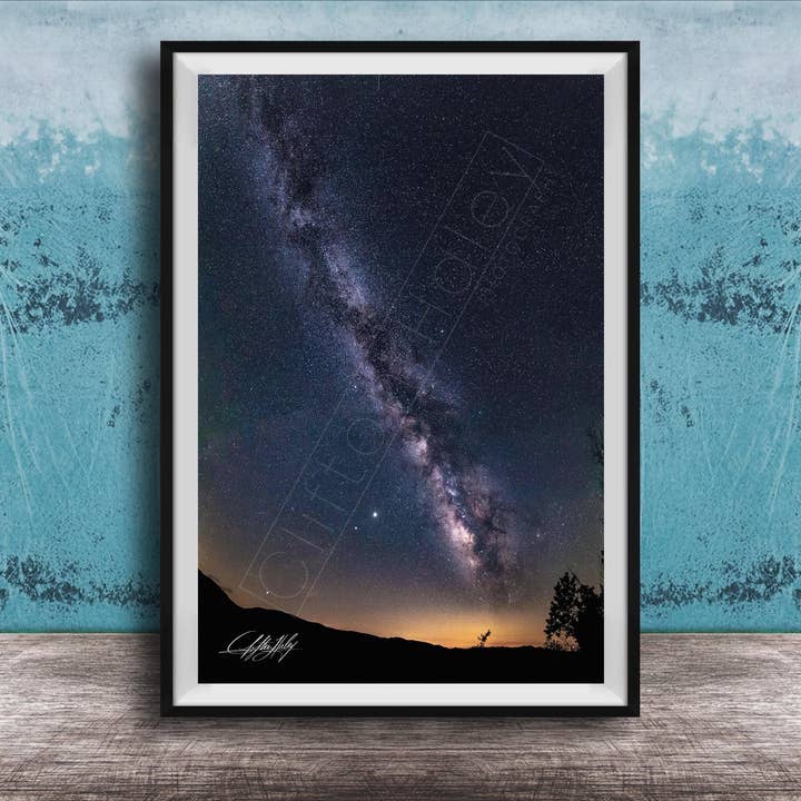 Celestial Nature Print - Galaxy - Custom Sizes for wholesale by Clifton Haley Photography