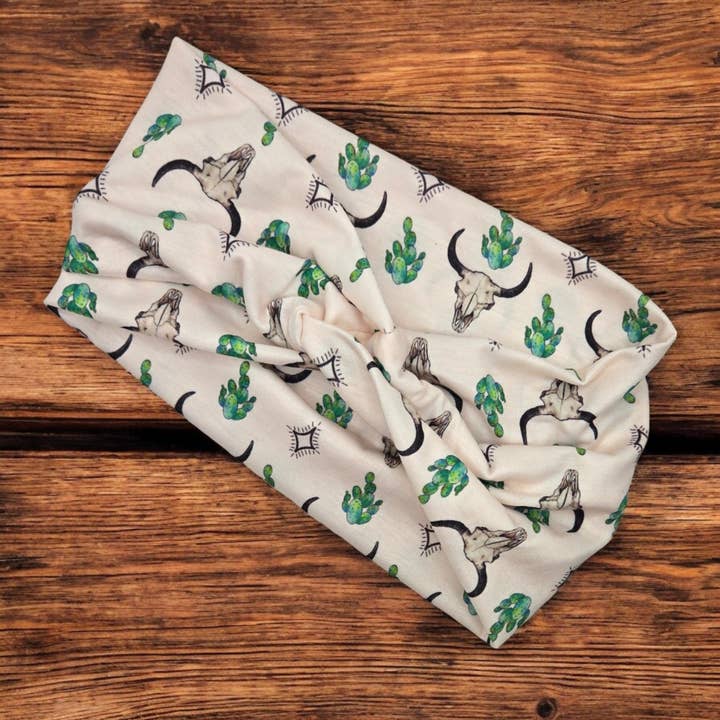 The Bling Barn - Wholesale Fashion Headband - Women's - Western Pattern Stretch Style Headbands