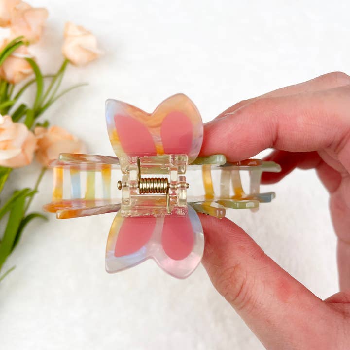 TheDivaSoap - Wholesale Hair Clip - Women's - Lovely flower fairy hair claw clip