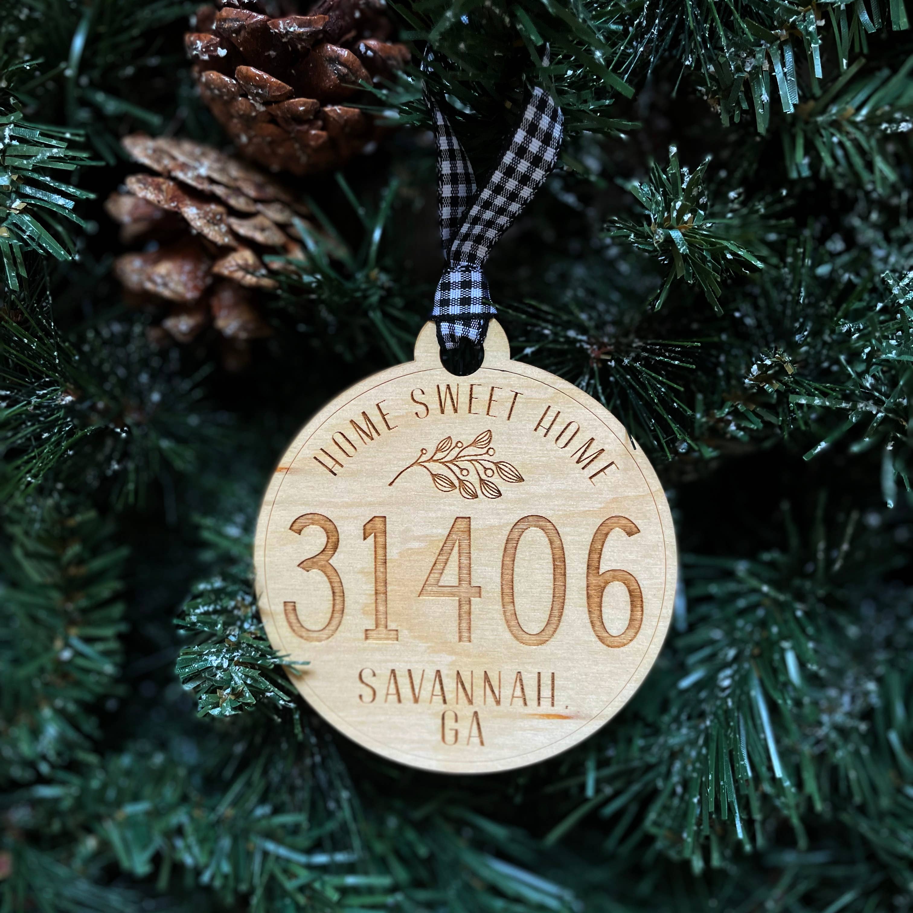 Blue Studio Creative - Wholesale Ornament - Home Sweet Home Ornament With Your Town or Location4