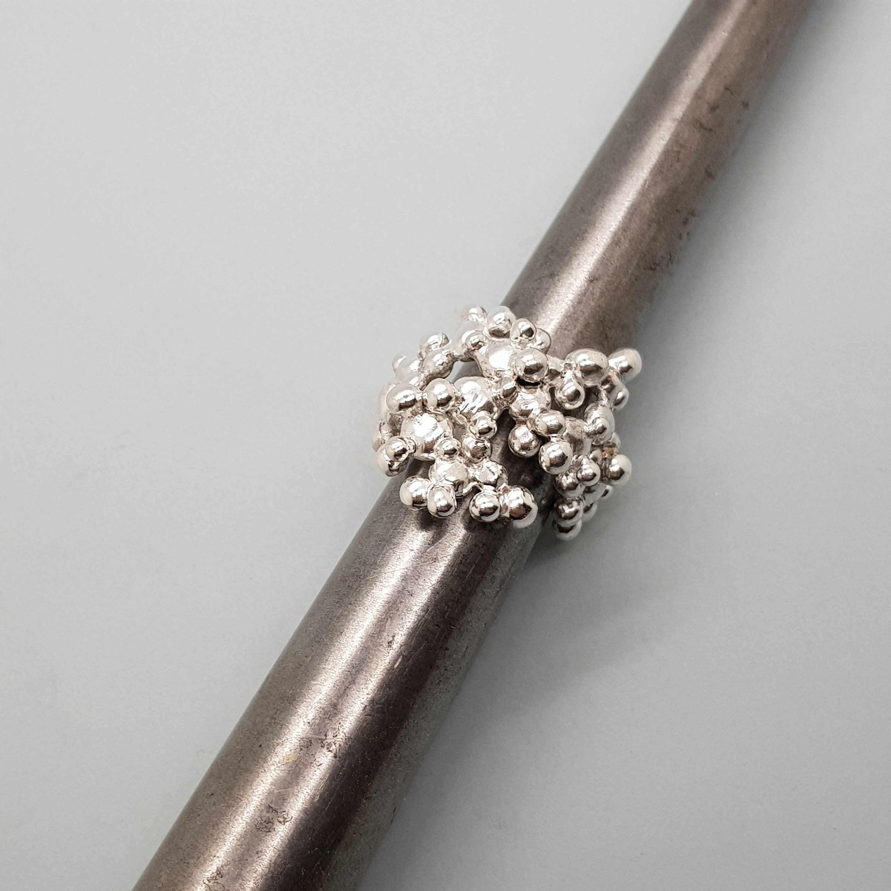 ALEGRIA B. - Wholesale Cocktail/Statement Ring - LARGE STERLING SILVER RING5