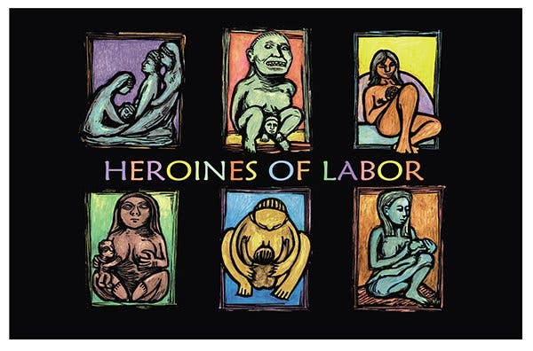 Ricardo Levins Morales Art Studio - Wholesale Stationery/Notecard Set - Women & Femme Wisdom Card Pack - Set of 122