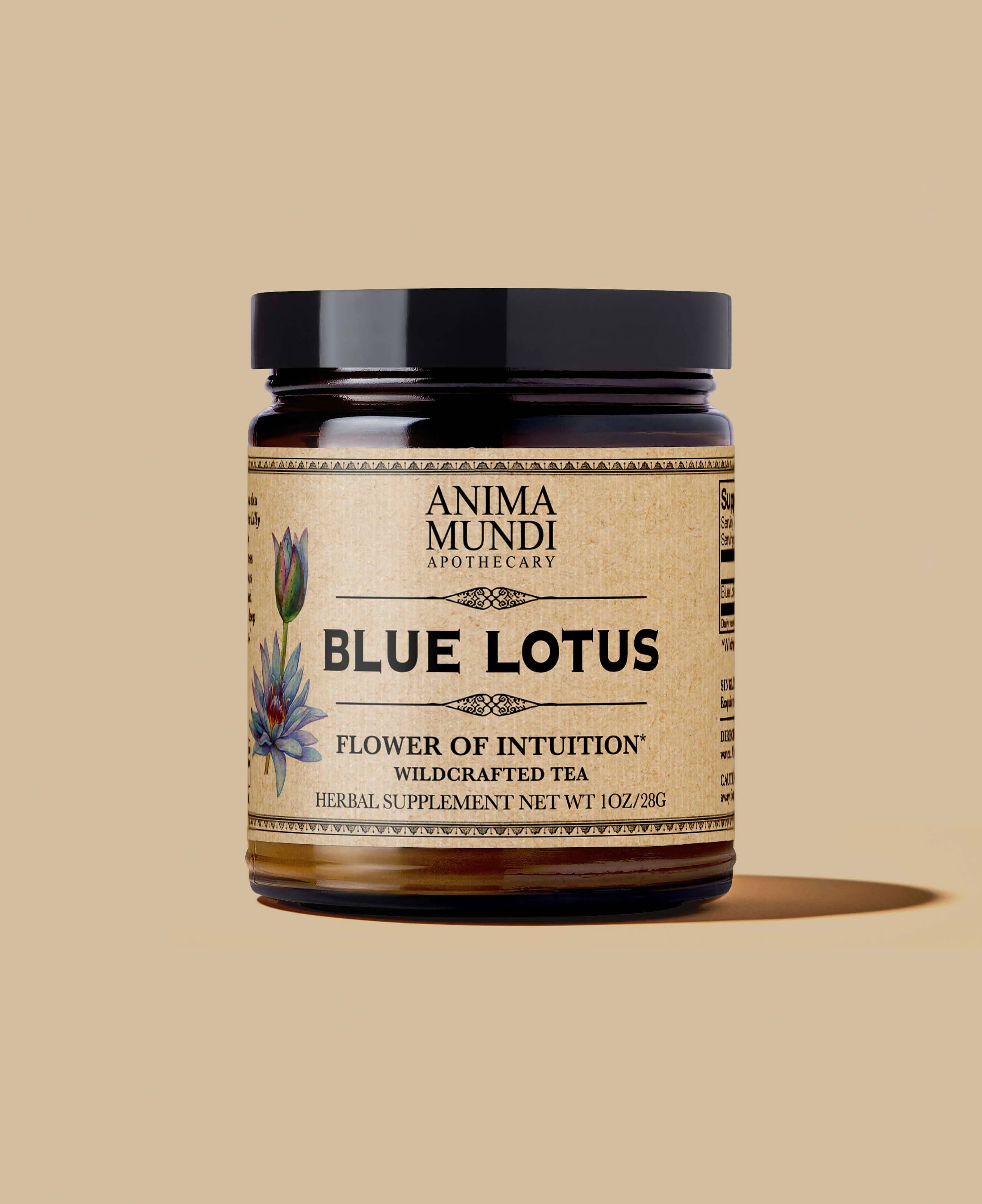 Anima Mundi Apothecary - Wholesale Loose Tea - BLUE FLOWER | Blossom of Intuition*