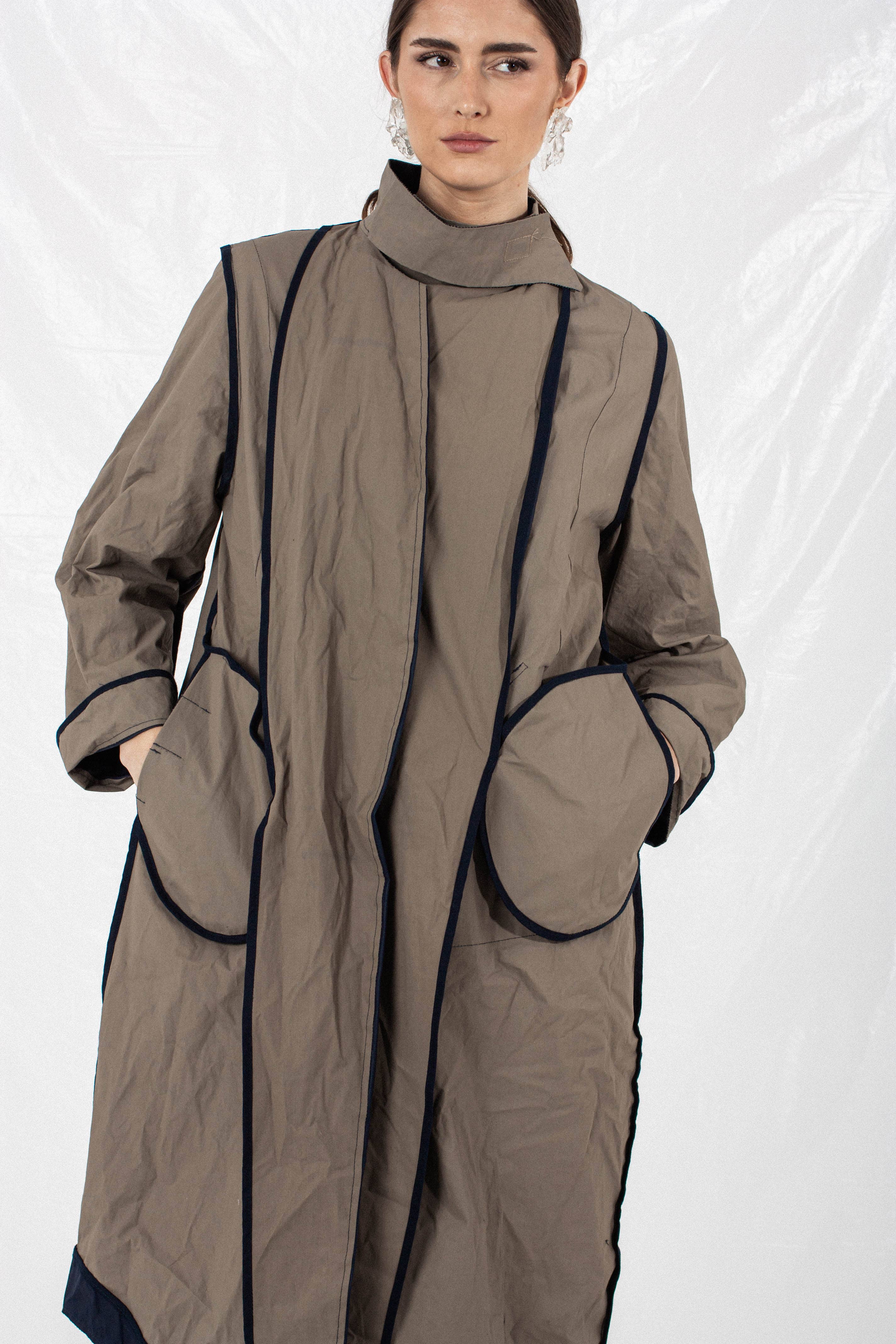 BIAAF - Wholesale Trench Coat - Women's - REVERSIBLE TRENCH COAT3