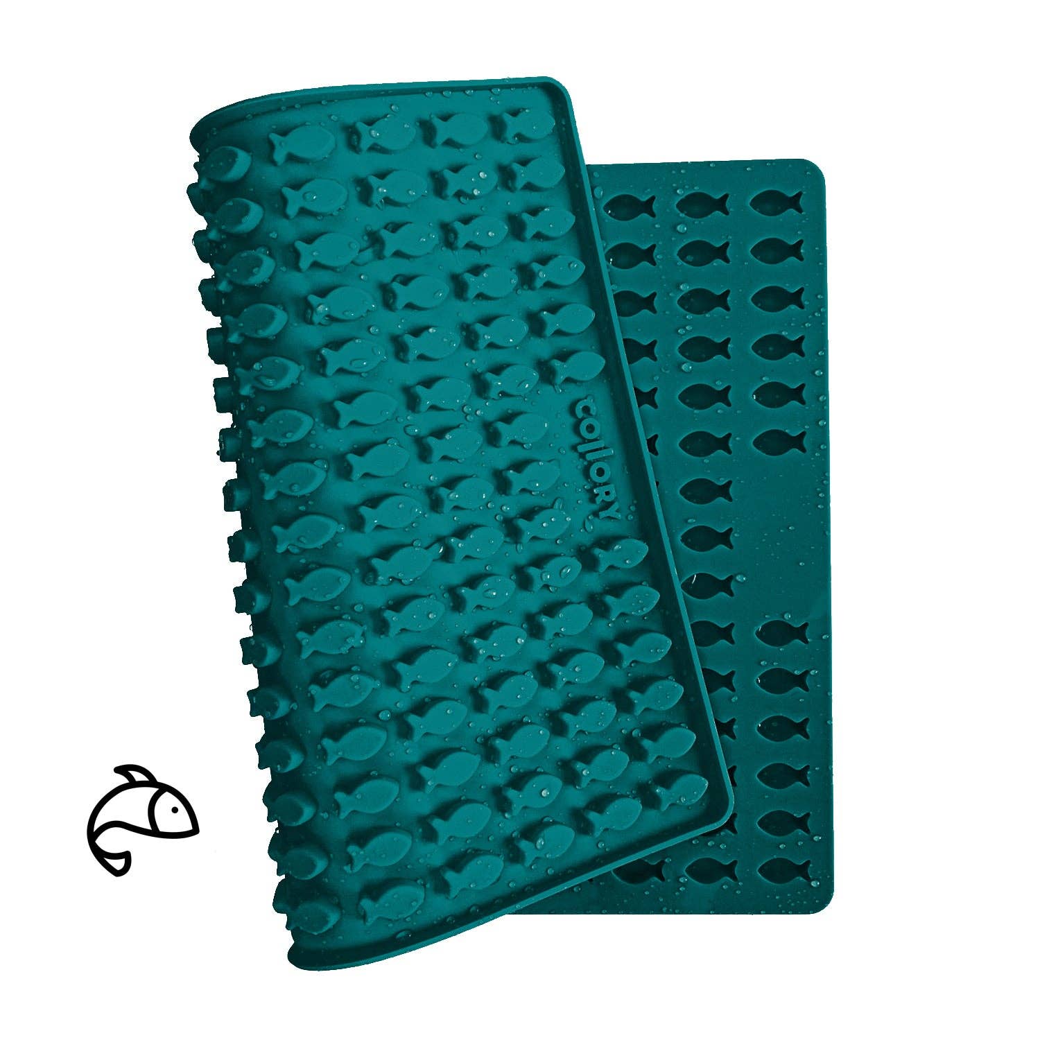 Collory - Wholesale Voedermat - Hond - Visvormige bakmatten voor hondenkoekjes (mini en medium)17
