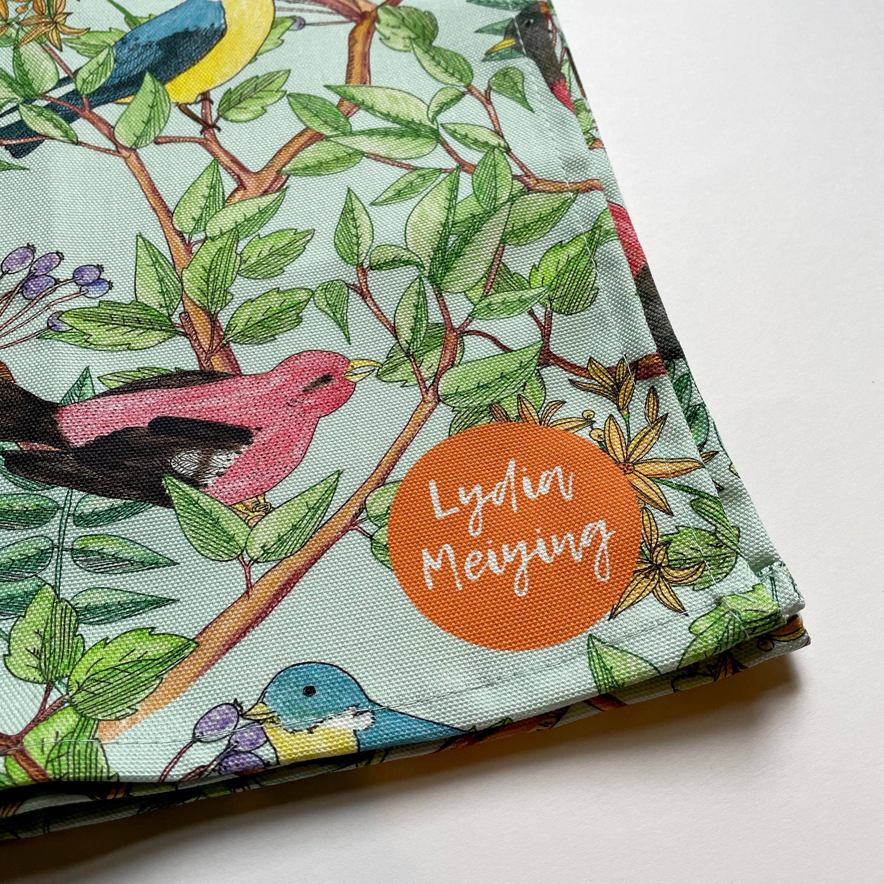 Lydia Meiying - Wholesale Tea Towel - Songbird - Tea Towel3