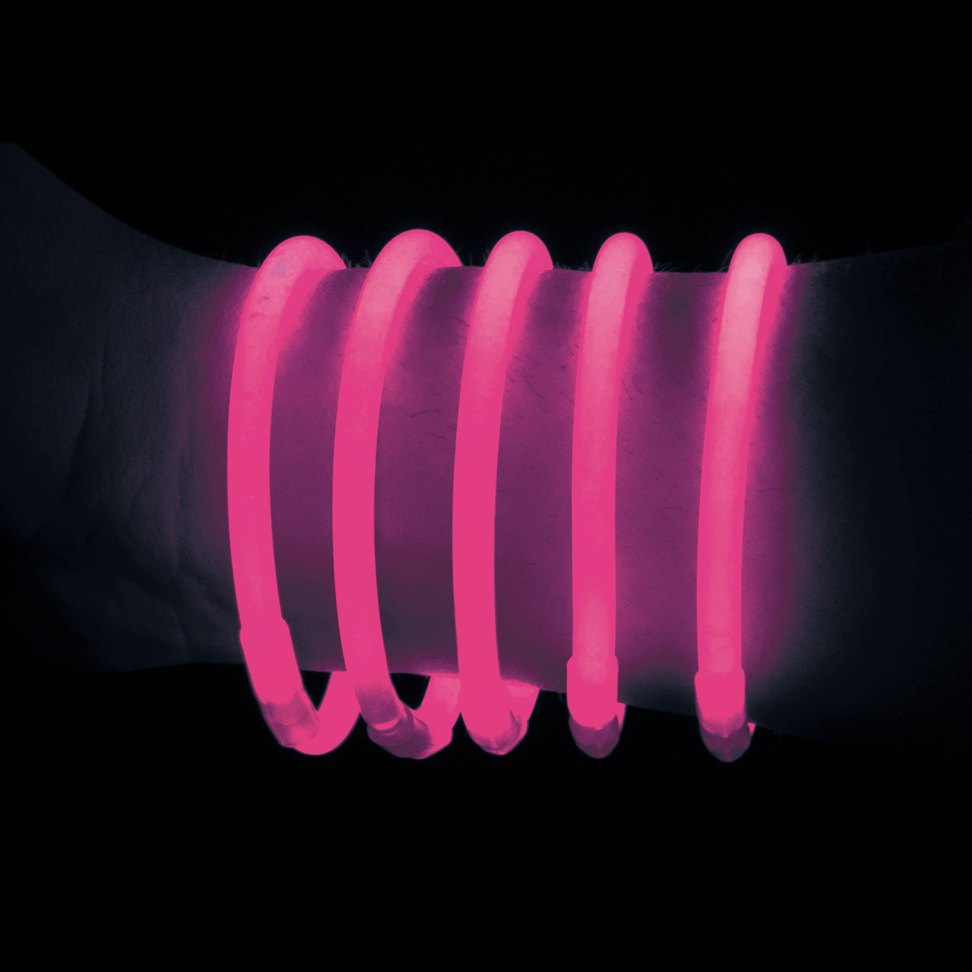 Party Pro - Wholesale Costume - Unisex - TUBE 100 PINK BRACELETS0