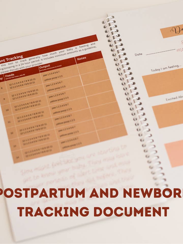 Postpartum Journal - Utbildning och reflektion för wholesale av Jess and Lee Maternity
