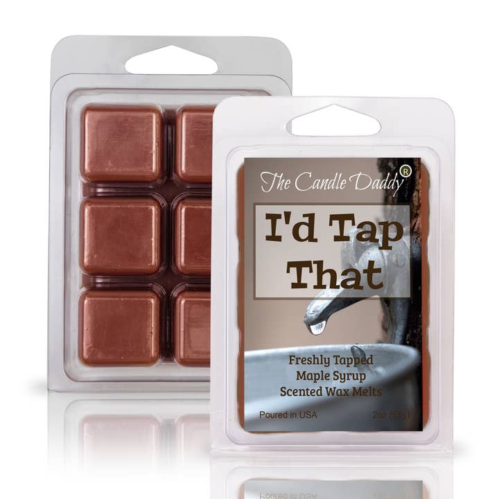 The Candle Daddy - Wholesale Wax Melt - I'D TAP THAT - FRESHLY TAPPED MAPLE SYRUP SCENTED WAX MELT