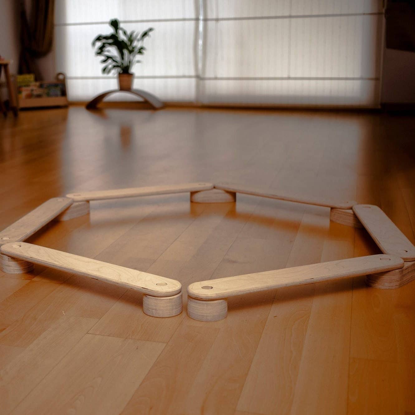 kidodido - Vendita all'ingrosso Giocattolo in legno - Bambini - Set di travi da equilibrio per bambini, giocattoli Montessori8