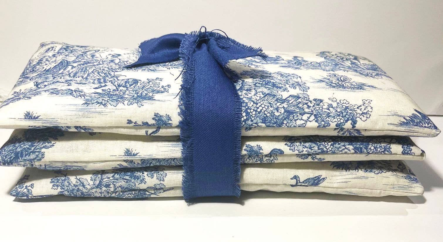 DECORER - Wholesale Meditation Supplies - Weighted - Relaxing Eye Pillow! Lavender -  toile du jouy 6