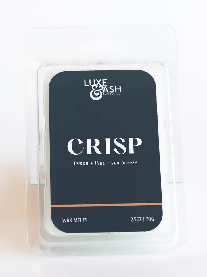 CRISP - Wax Melt for wholesale by Luxe & Ash Candle Co.