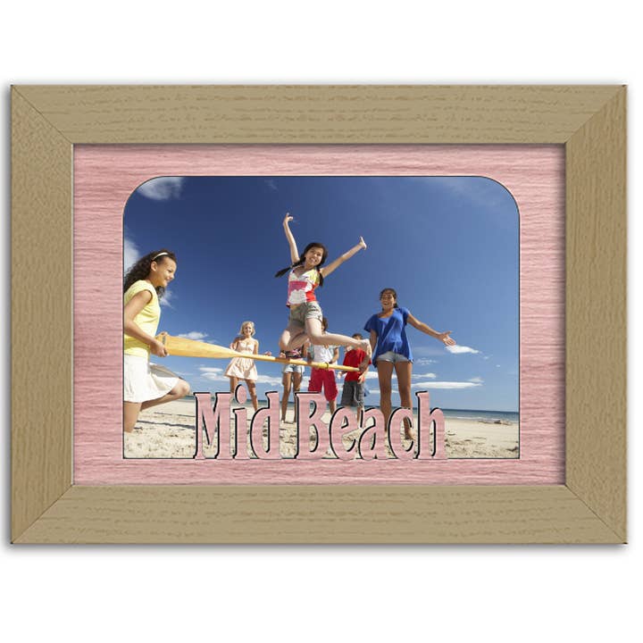 Mid Beach - Spring Break Collection Picture Frame - Beach V for wholesale by Northland Frames and Gifts Inc