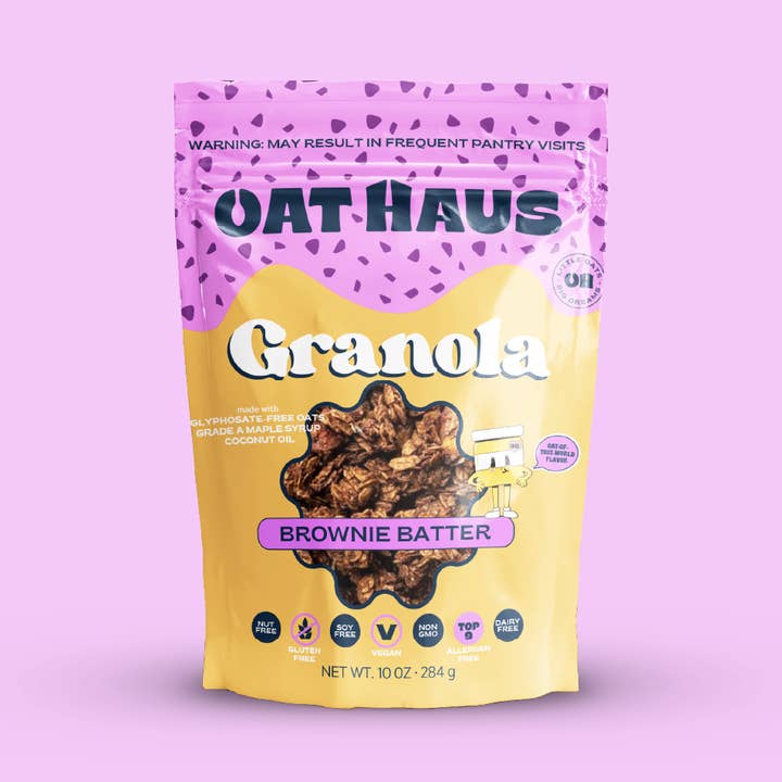 Brownie Batter Granola - 6/10OZ and other Purchase Wholesale jamies granola. Free Returns & Net 60 Terms on Faire trending on Faire.