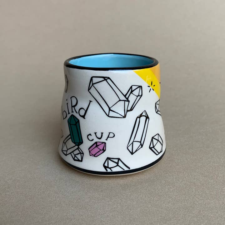 The Bowl Maker - Wholesale Coffee/Tea Cup - Lucky Hummingbird Cup - Small