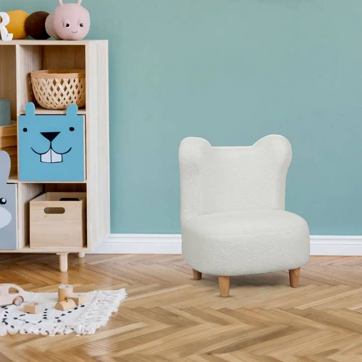 Aria Home - Wholesale Chair - Kids - Kid's Club Chair-Teddy Bear Chair-Curved-Big Kid-Toddler