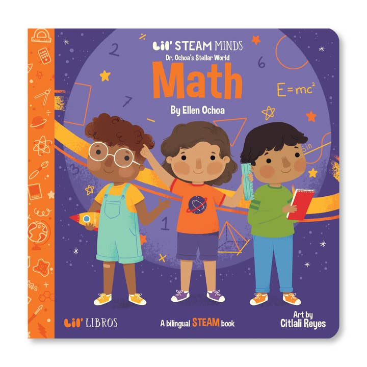 Lil' Libros ~ Bilingual Children's Books & Games - Wholesale Preschool Book (3-5) - Dr. Ochoa's Stellar World: Math0