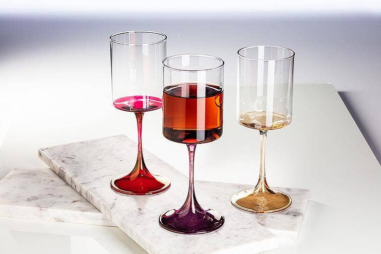 Abbott – wholesale Wine glass – Slender Wine Glass - 6 Assorted5