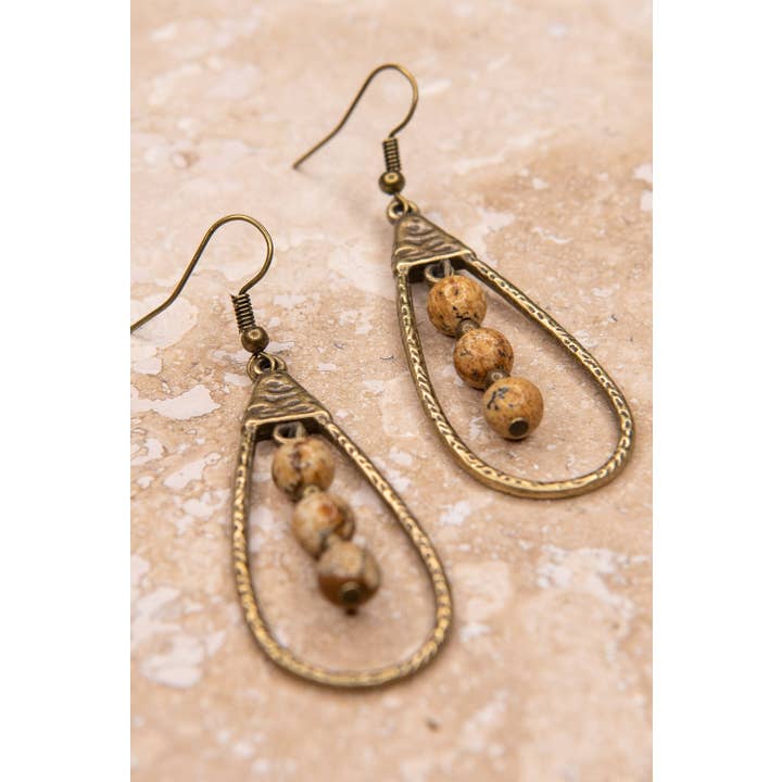 Dylan Designs - Wholesale Dangle Earrings - Sherri Earrings in Jasper3