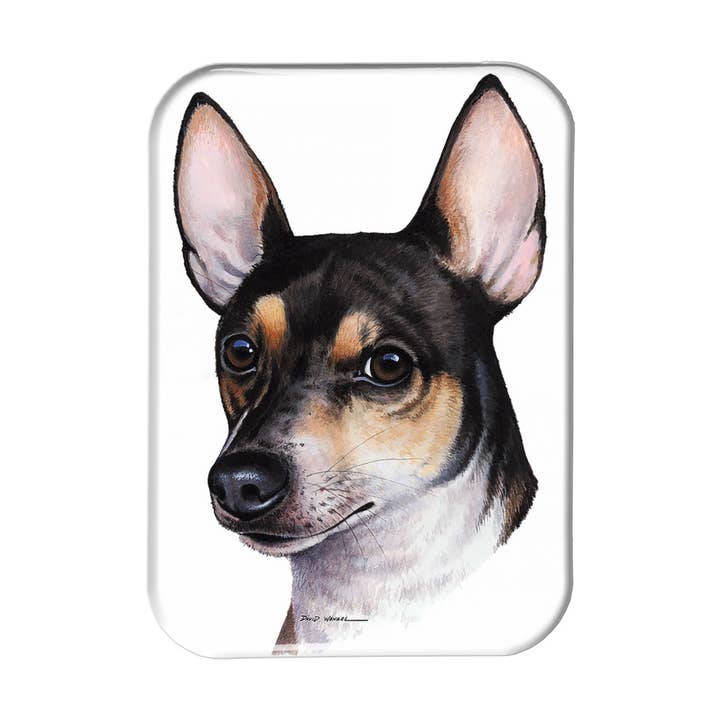"Toy Fox Terrier" - 2.5" X 3.5" Rectangle Fridge Magnets for wholesale by Airstrike