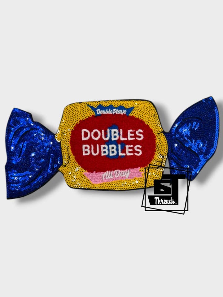 Chewing-gum....Patches uniquement pour la vente par 6j Threads LLC