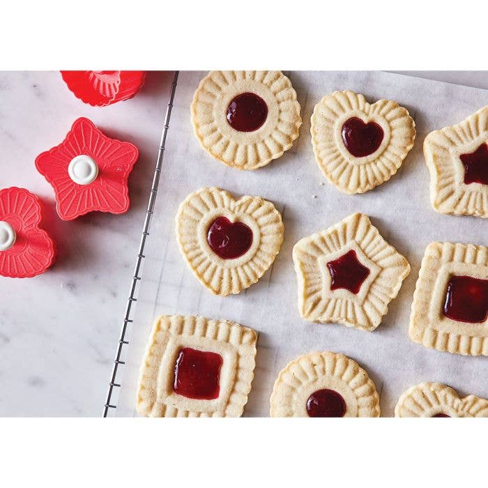 HIC - Harold Import Co. - Wholesale Kitchen Tool/Gadget - King Arthur Thumbprint Cookie Cutters 4-Piece Set10