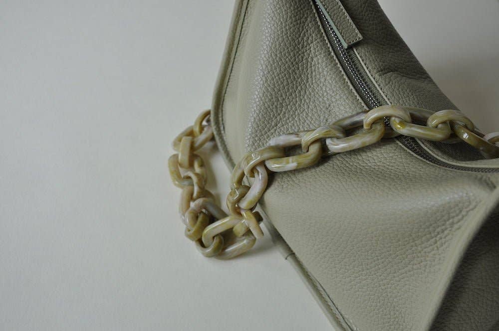 TIEFENBACHER LEHMANN - Wholesale Shoulder Bag - Women's - BRIOCHE BAG maxi fern - silver5