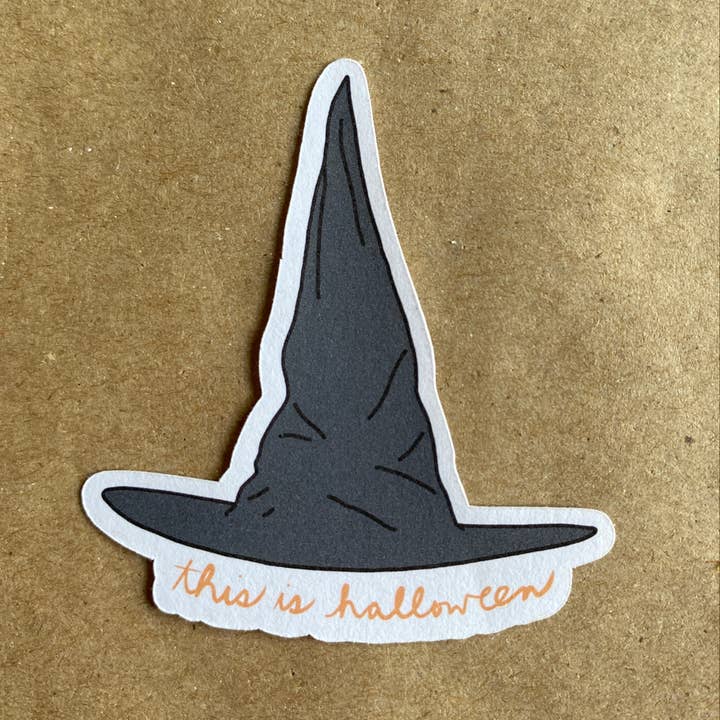 this is halloween witch hat sticker for wholesale by AnneArchy