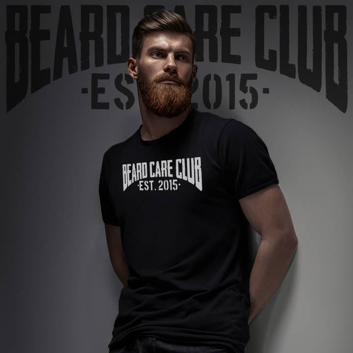 T-shirt logo de combattant B.C.C. pour la vente par Beard Care Club