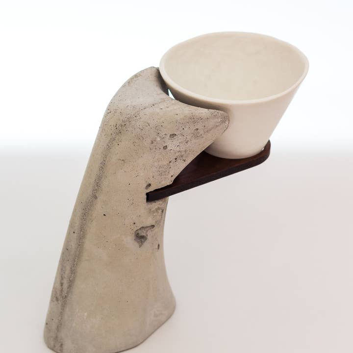 Beamalevich - Wholesale Pour Over & Dripper - Xun Brutalist Coffee Dripper (wood)