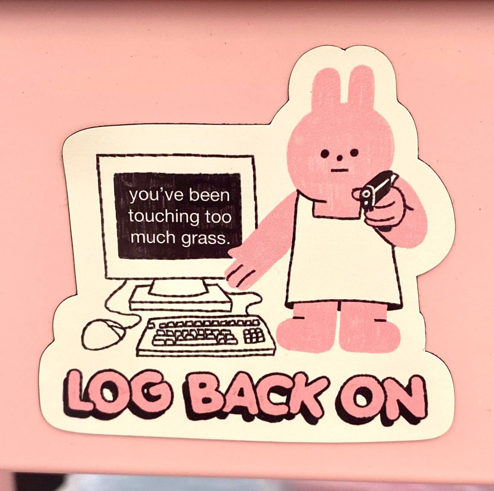 Log Back On Magnet for wholesale by Clarice Tudor