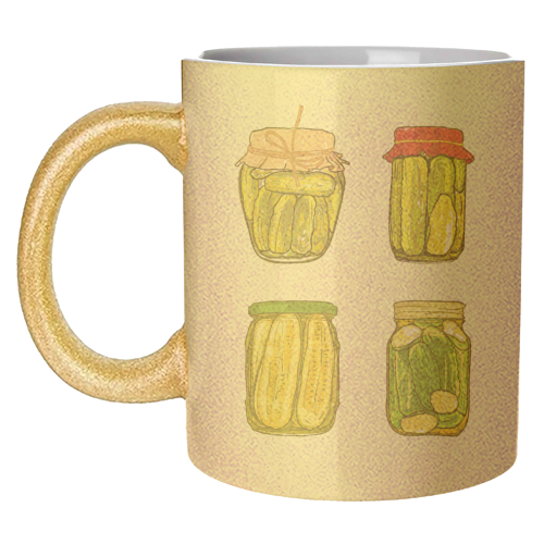 ART WOW – wholesale Coffee mug – Mugs 'Vintage Pickles Jar Collection'9
