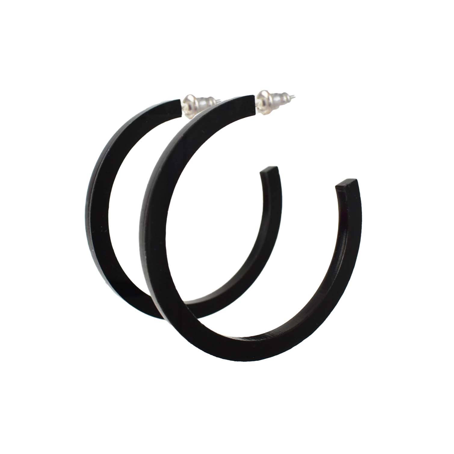 The Paper Dress – wholesale Hoop earrings – Colorful Lightweight Acrylic Hoop Earrings80