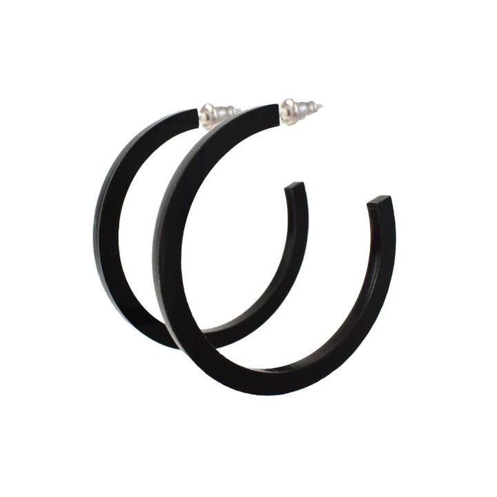 The Paper Dress – wholesale Hoop earrings – Colorful Lightweight Acrylic Hoop Earrings80