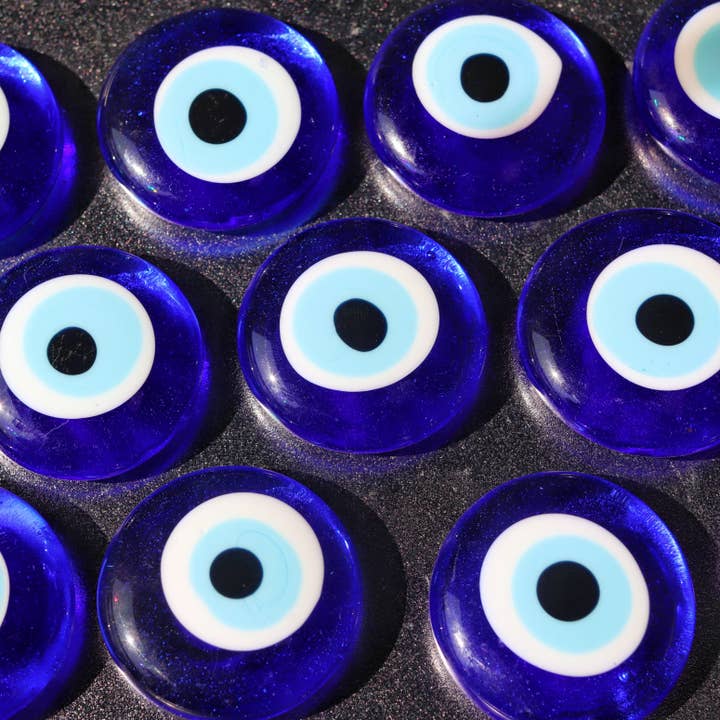 Lucky Luna - Vendita all'ingrosso Pietra/cristallo spirituale - Magnete in Vetro con Occhio di Allah – Potente Protezione e Fortuna2