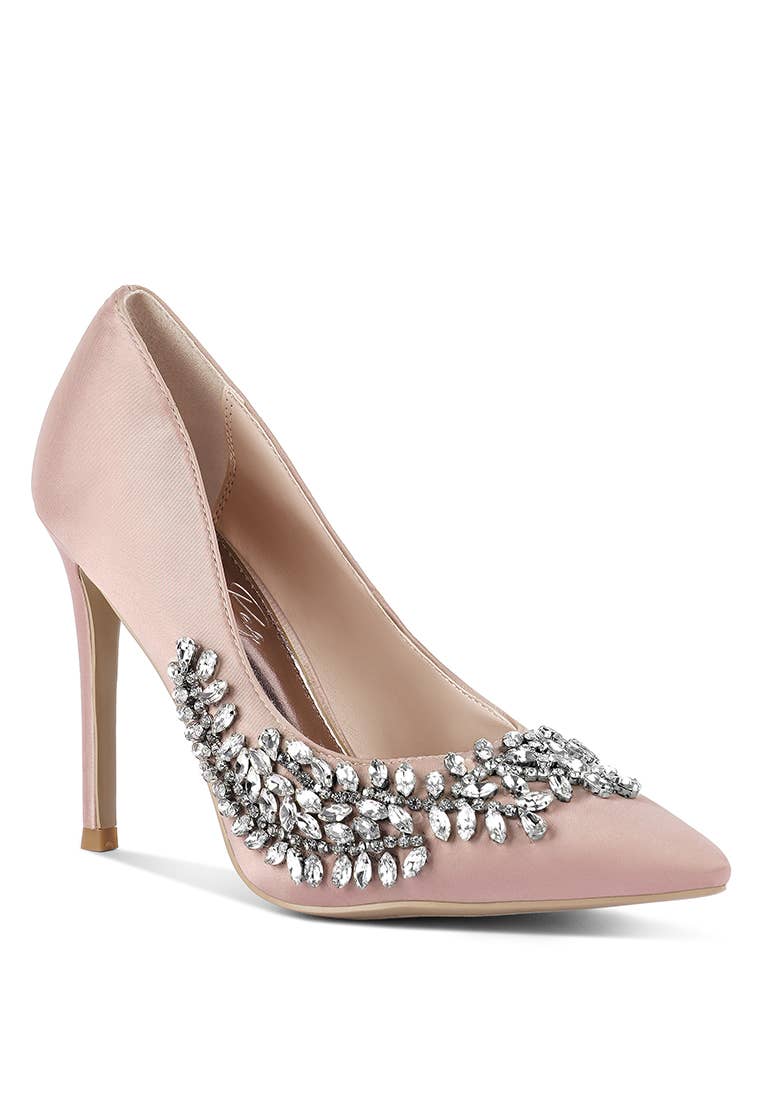 Rag Company - Wholesale High Heels - Women's - Ashlyn Rhinestones Embellished Stiletto Pumps13