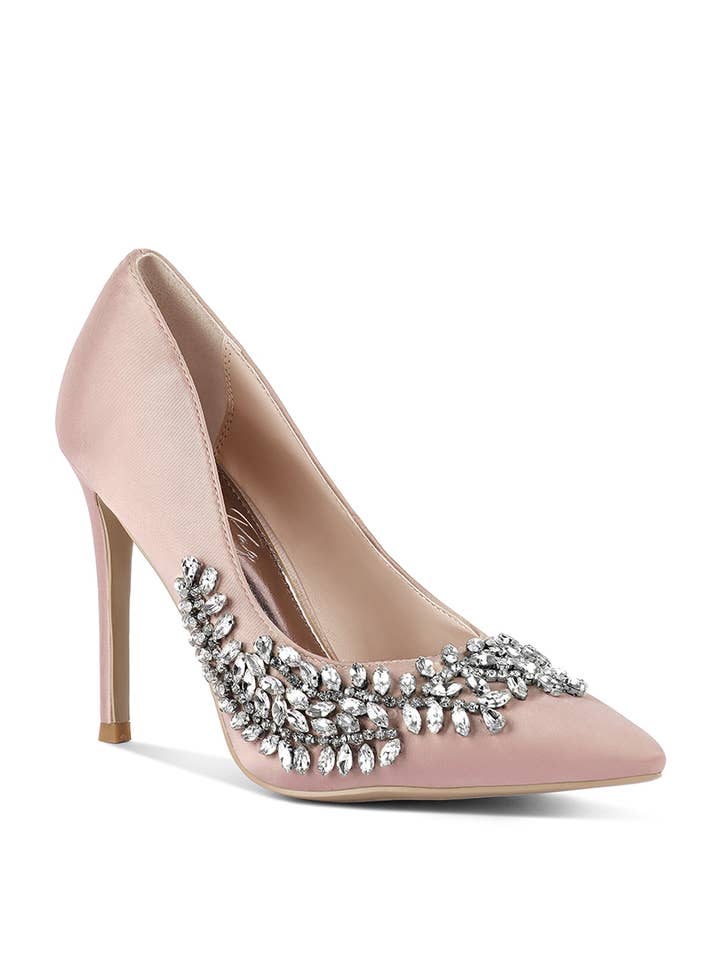Rag Company - Wholesale High Heels - Women's - Ashlyn Rhinestones Embellished Stiletto Pumps13