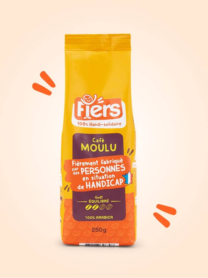 Malet kaffe för wholesale av FIERS