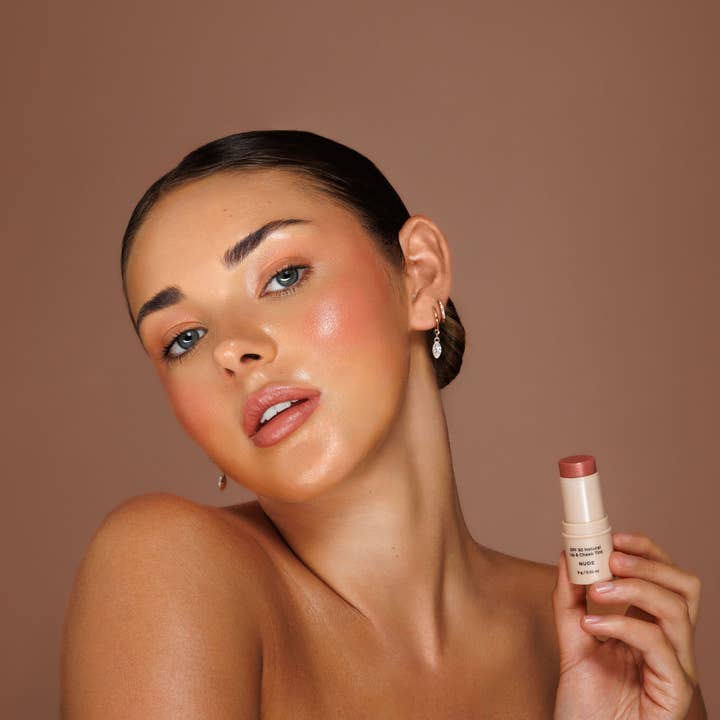 Avocado Zinc - Wholesale Lip Stain/Dye/Tint - SPF 50 Natural Lip & Cheek Tint - Nude
