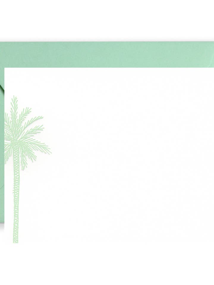 Palm Tree Stationery Set for wholesale by Lionheart Prints