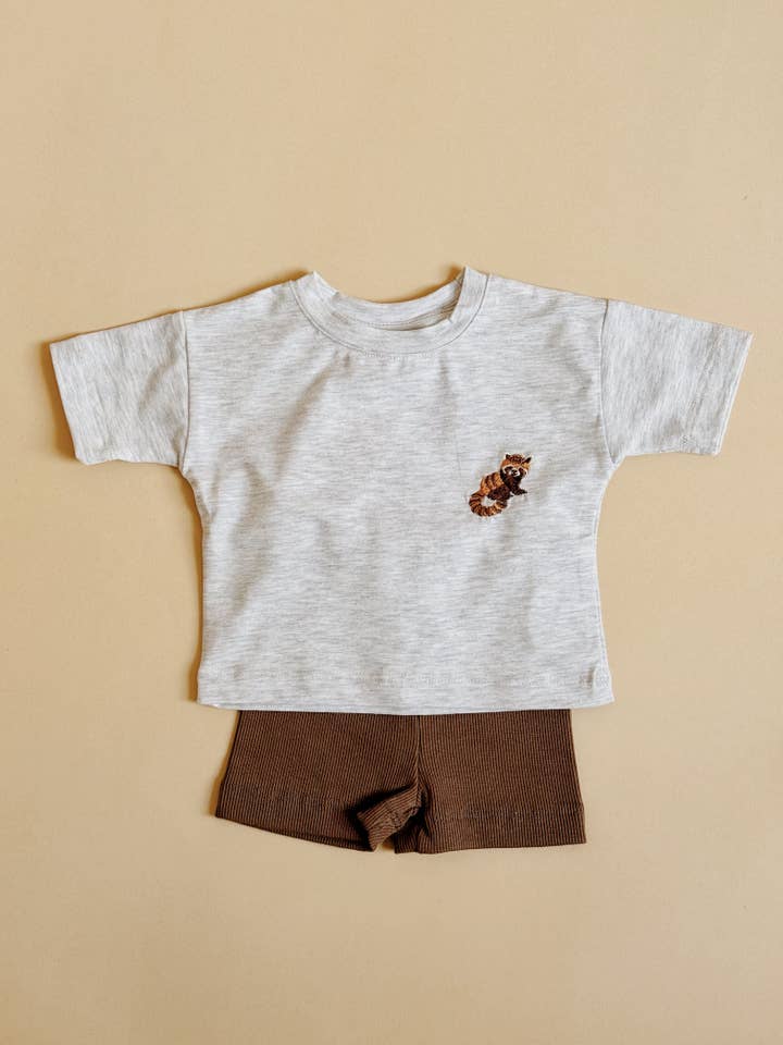 T-shirts de algodão para bebé por atacado de Ada Baby