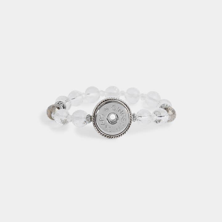 Blank Space Bracelet - Clear for wholesale by Ginger Snaps