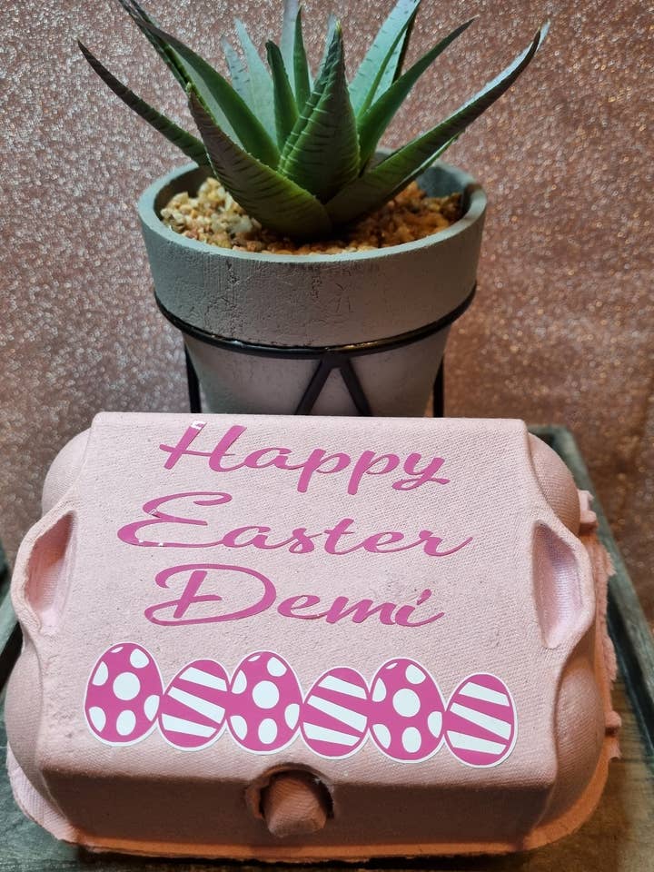 Happy Easter Egg Carton Wax Melts – 12 Soy Wax Melts (180g) for wholesale by Aka Designs