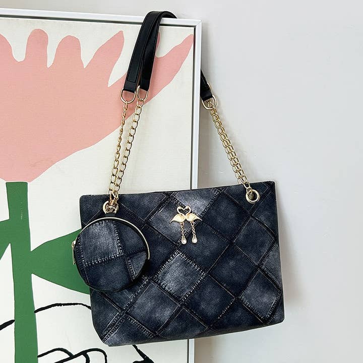 wandf - Wholesale Shoulder Bag - Women's - Mommy Bag Shoulder Bag Handbag with Detachable Round Pouch1