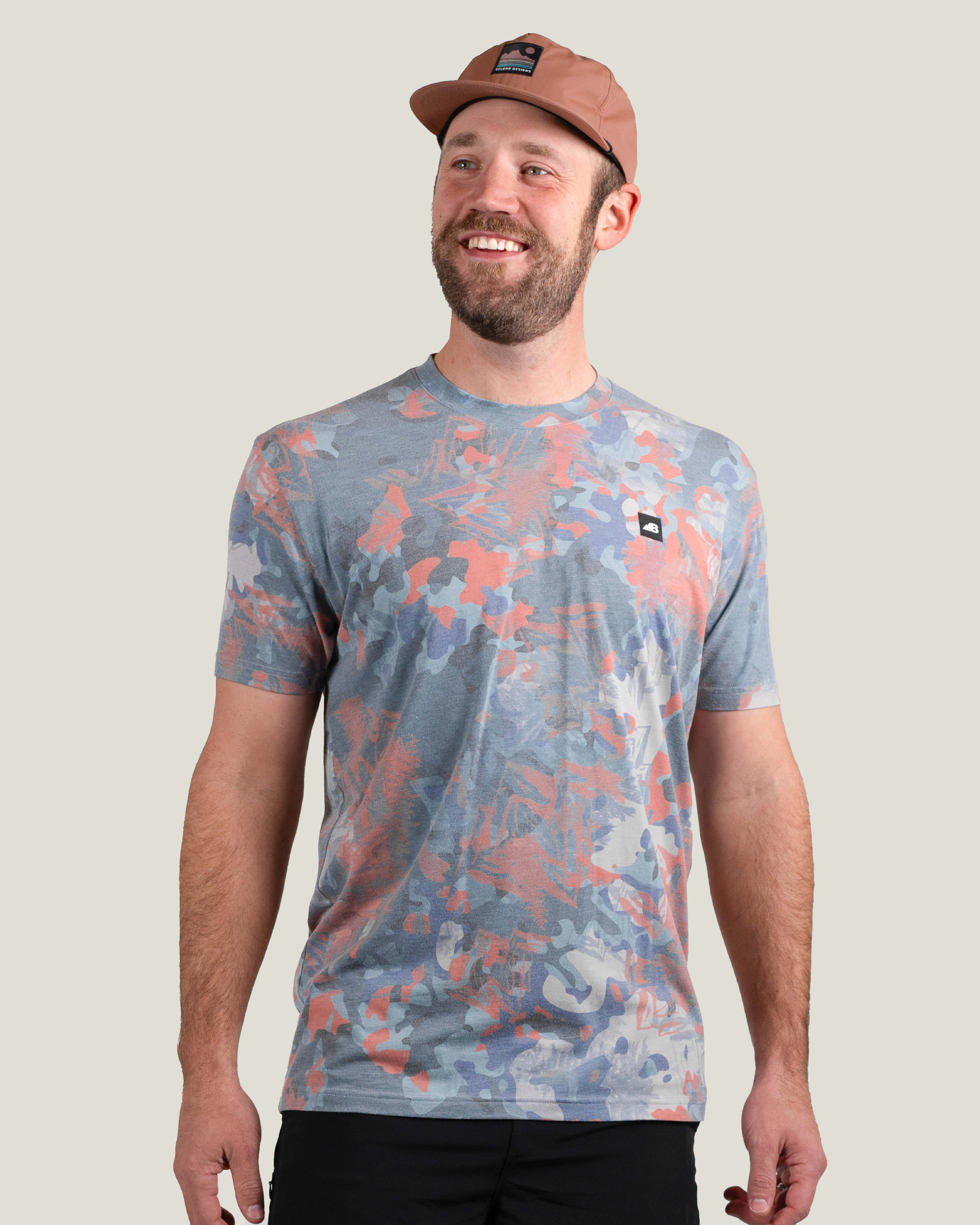 Belong Designs - Wholesale T-Shirt - Men's - Men's Graphic Traverse Tek Tee15