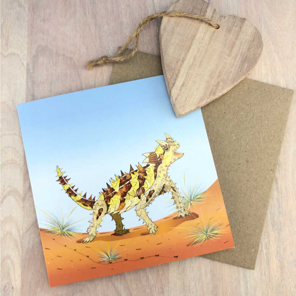 Lucky Little Penguins - Wholesale Everyday greeting card - Card Thorny Devil 1