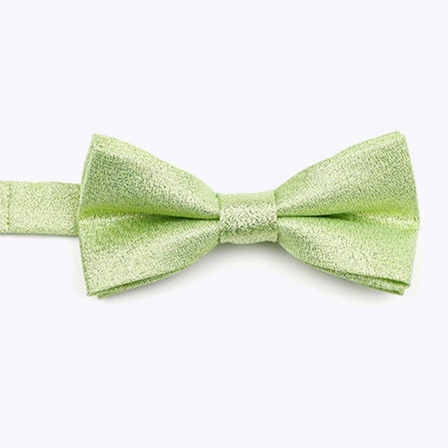 Unipap's - Wholesale Bow Tie - Kids - Green Sequin Bow Tie No. 2 Child in Polyester "Isidore"